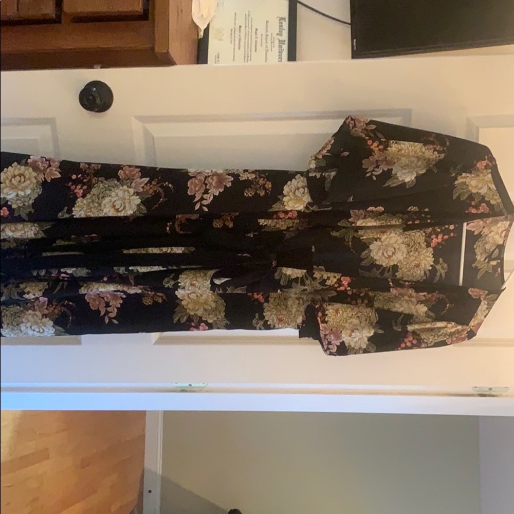 Express Floral Maxi Dress